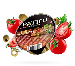 Patifu tofu paštika rajče-olivy 100g BLP